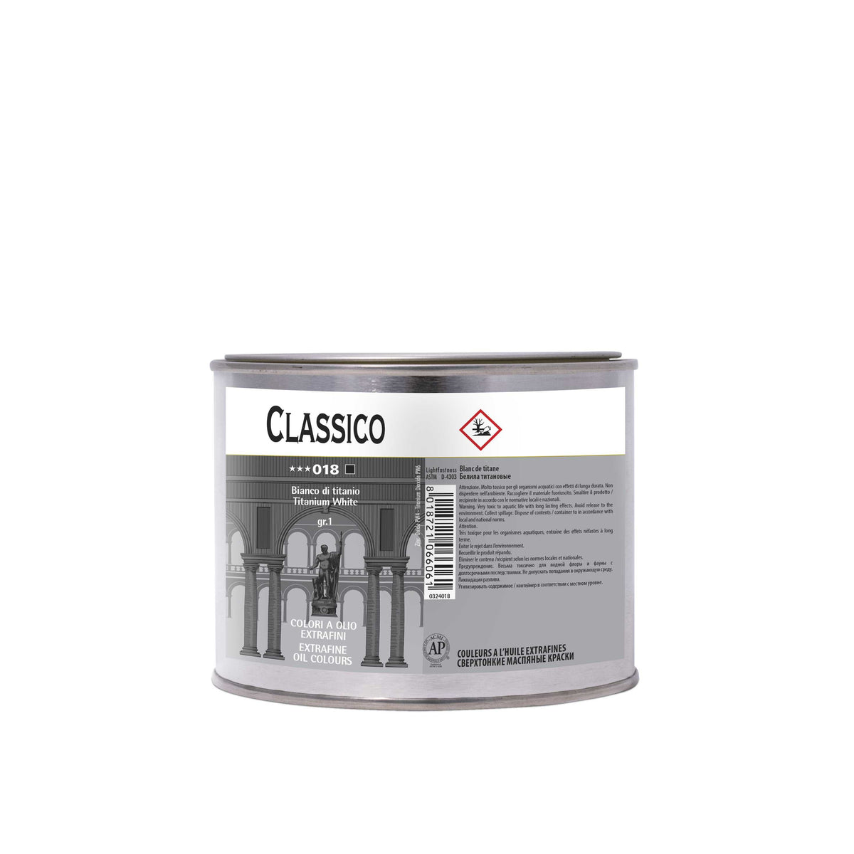 Uljana boja Maimeri Classico - 500 ml | izaberite nijansu – Slonovača crna
