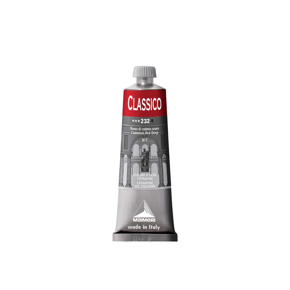 Uljana boja MAIMERI Classico - 60 ml | izaberite nijansu – Kadmijum crvena tamna