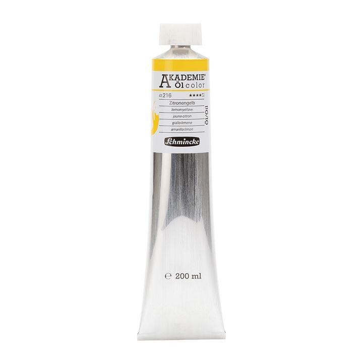 Uljane boje Schmincke AKADEMIE 200 ml | različite boje - limun žuta