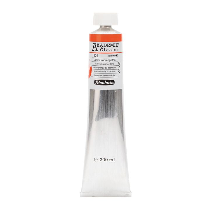 Uljane boje Schmincke AKADEMIE 200 ml | različite boje - kadmijum narandžasta hue