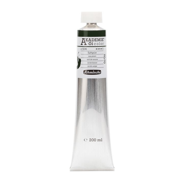 Uljane boje Schmincke AKADEMIE 200 ml | različite boje - biljna zelena