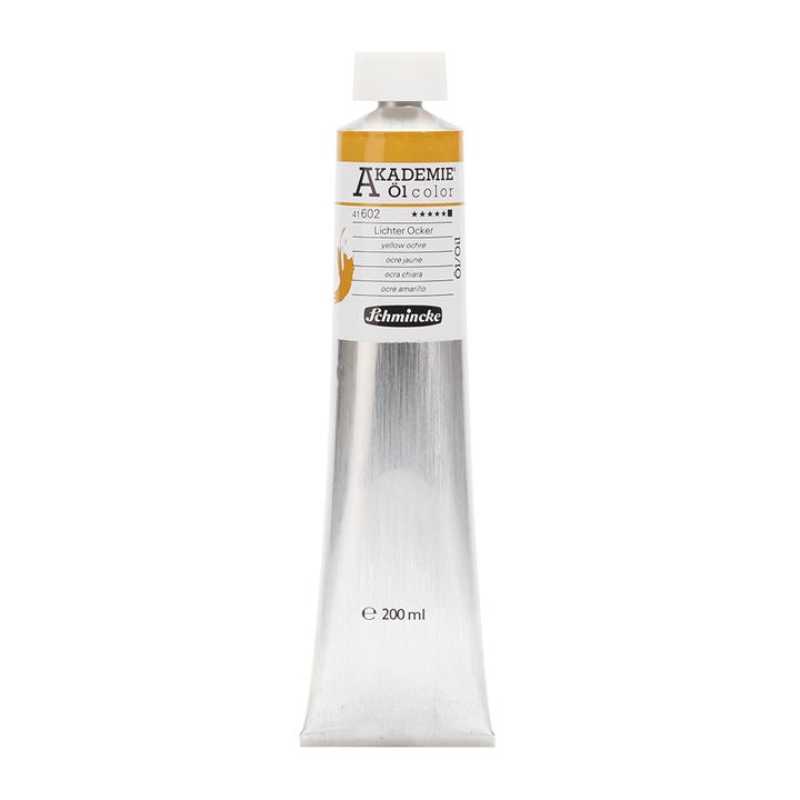Uljane boje Schmincke AKADEMIE 200 ml | različite boje - žuta oker