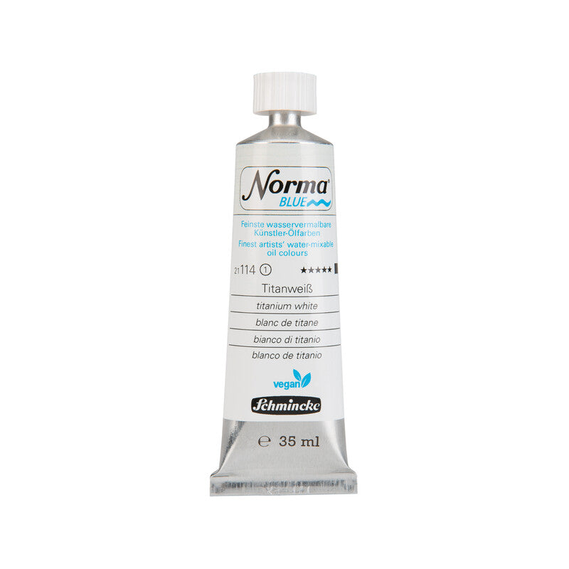 Uljane boje Schmincke Norma Blue 35 ml – 114 Titanijum bela