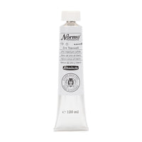 Uljane boje Schmincke Norma Professional 120 ml – 118 Cink titanijum bela