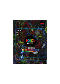 Posca KPA-100 24C voštane pastele, set, miks boja
