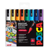 Posca set markera PC-5M, 1,8 – 2,5 mm, miks boja (16 kom)