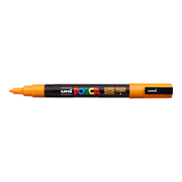Posca marker PC-3M – 0,9 - 1,3 mm, svetložuta (3)