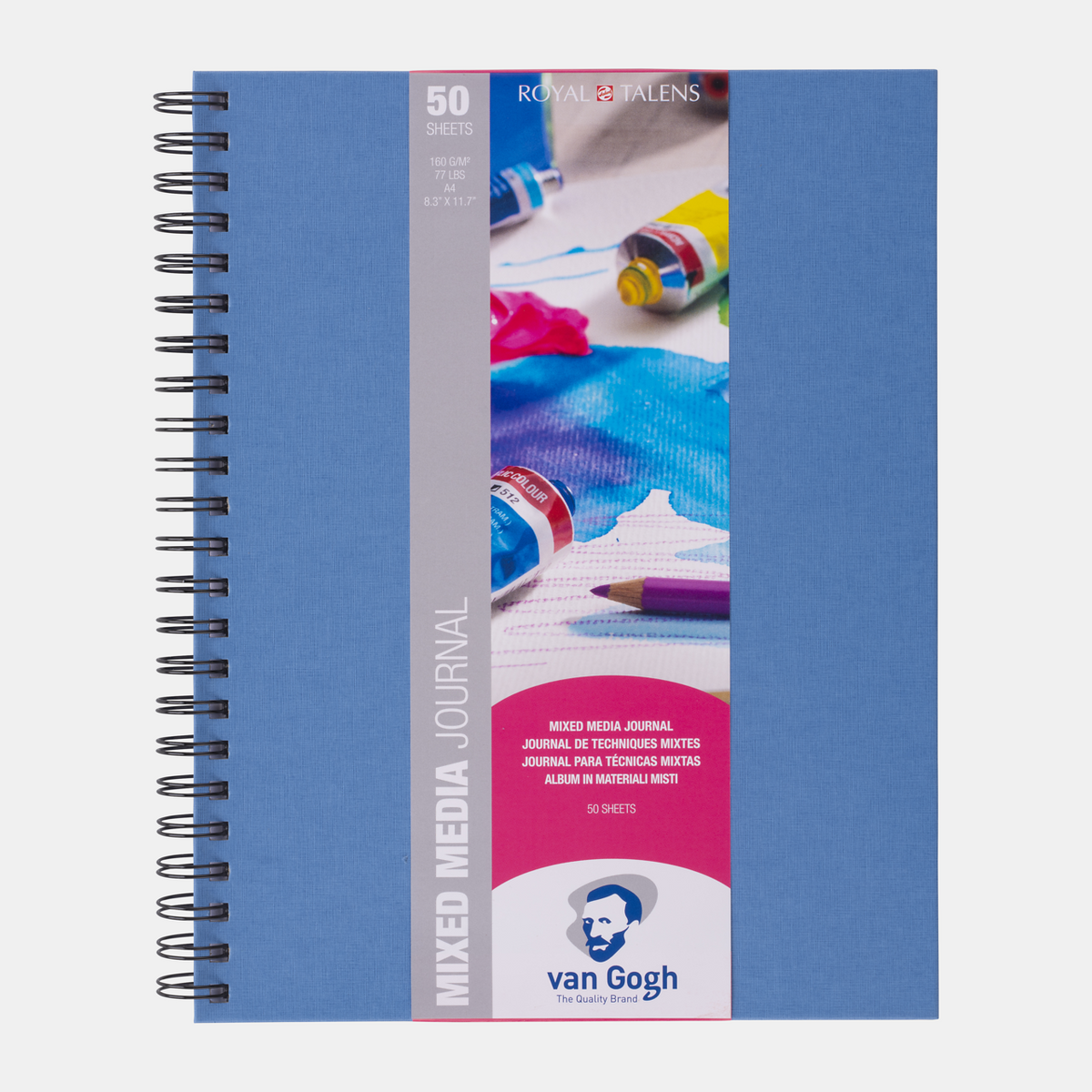 ROYAL TALENS Van Gogh Mix Media blok 160 g/m² 50 listova A4 lepljen