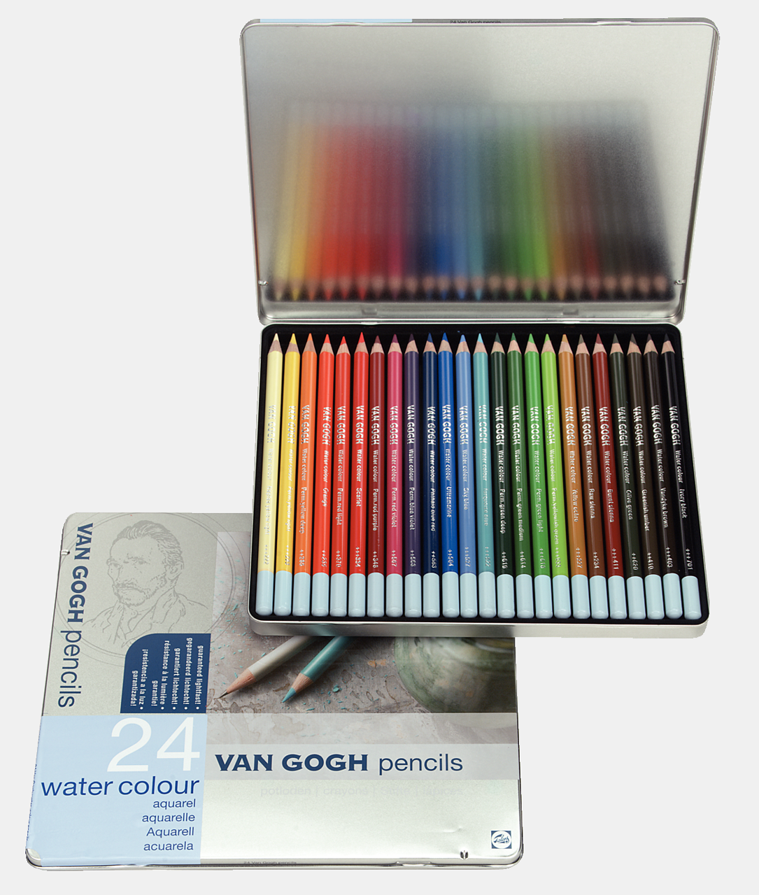 ROYAL TALENS Van Gogh set akvarel drvenih bojica 24 kom