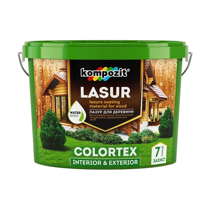 Bajc za drvo COLORTEKS COMPOSITE 0,9 l – Bezbojna