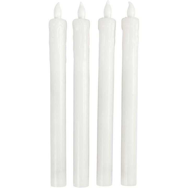 Visoke LED sveće 24.5 cm - set od 4 kom. | Artmie