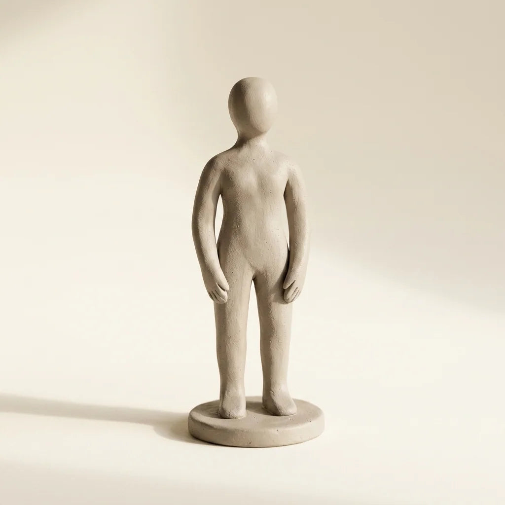 Ručno modelirana figurica od mase Clay with me