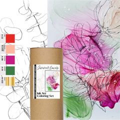 Ink set KAMENSKAYA 'SUMMER FLOWERS'