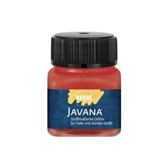 Javana Glitter Tektile Paint 20ml | Various Shades