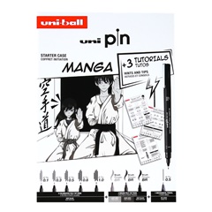 Poklon set UNI PIN Manga Starter Case