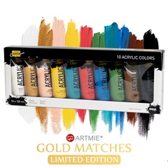 Solo Goia akrilne boje - ARTMIE Gold Matches