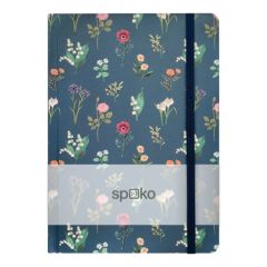 Spoko A5 Lined Notebook - 96 stranica - Cveće